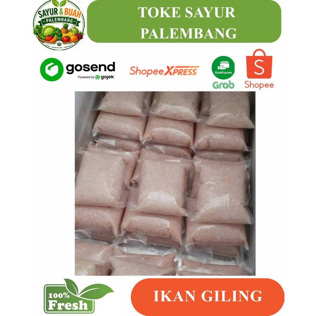 Ikan Giling tenggiri papan - Toke sayur palembang