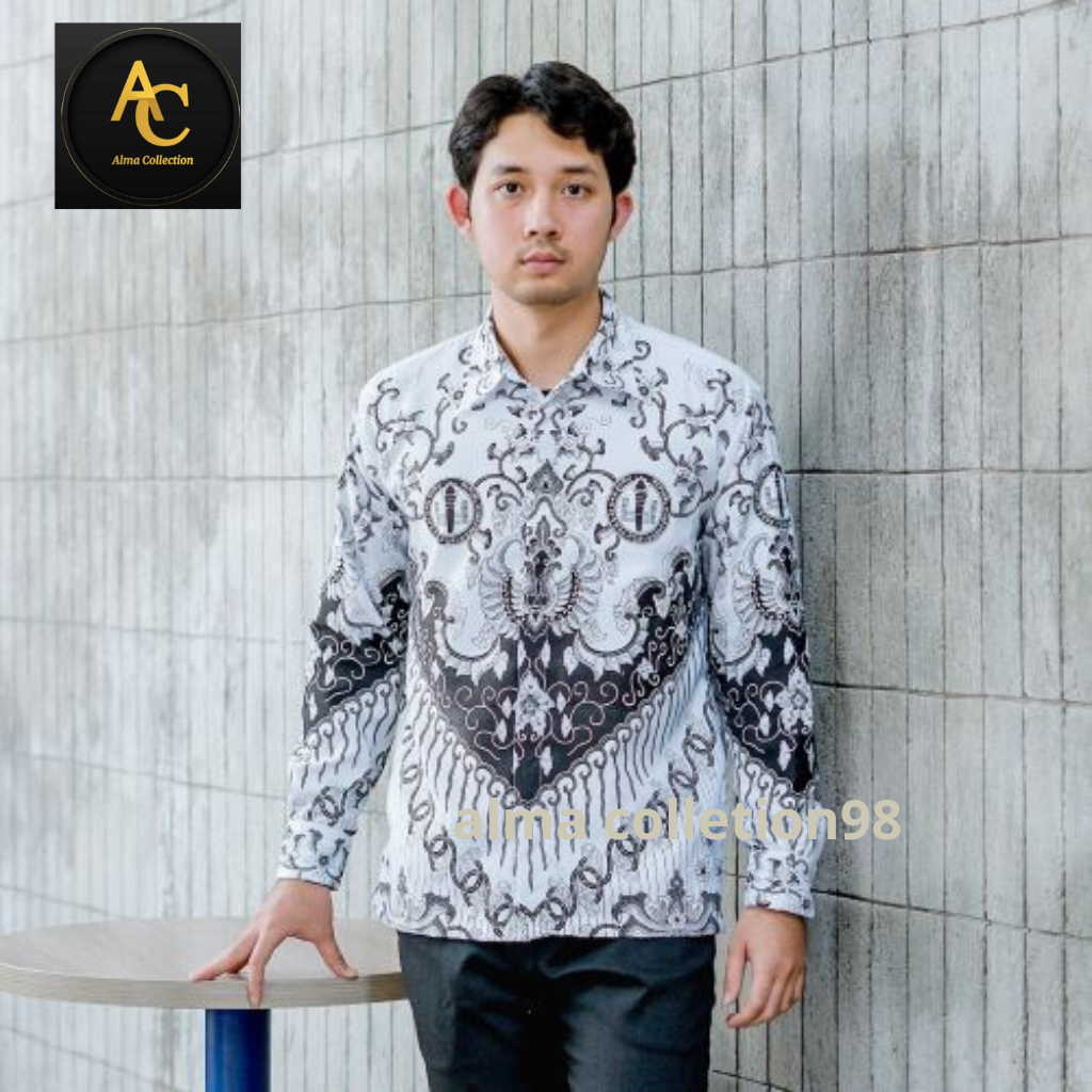 Batik PGRI pria wanita terbaru 2022 lapisan furing bahan bsw  atasan PGRI terbaru  baju PGRI terbaru