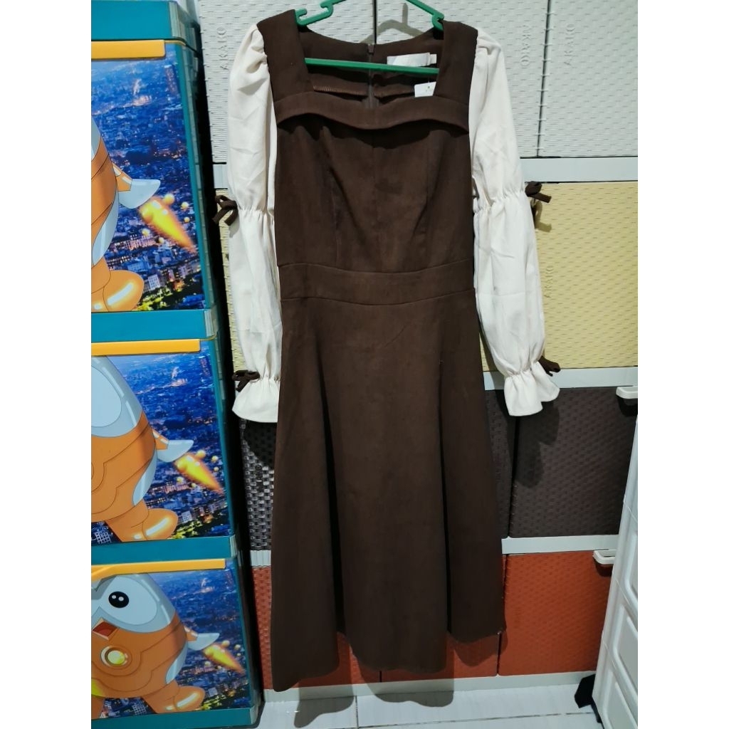 DRES VINTAGE BELANDA Corduroy suede