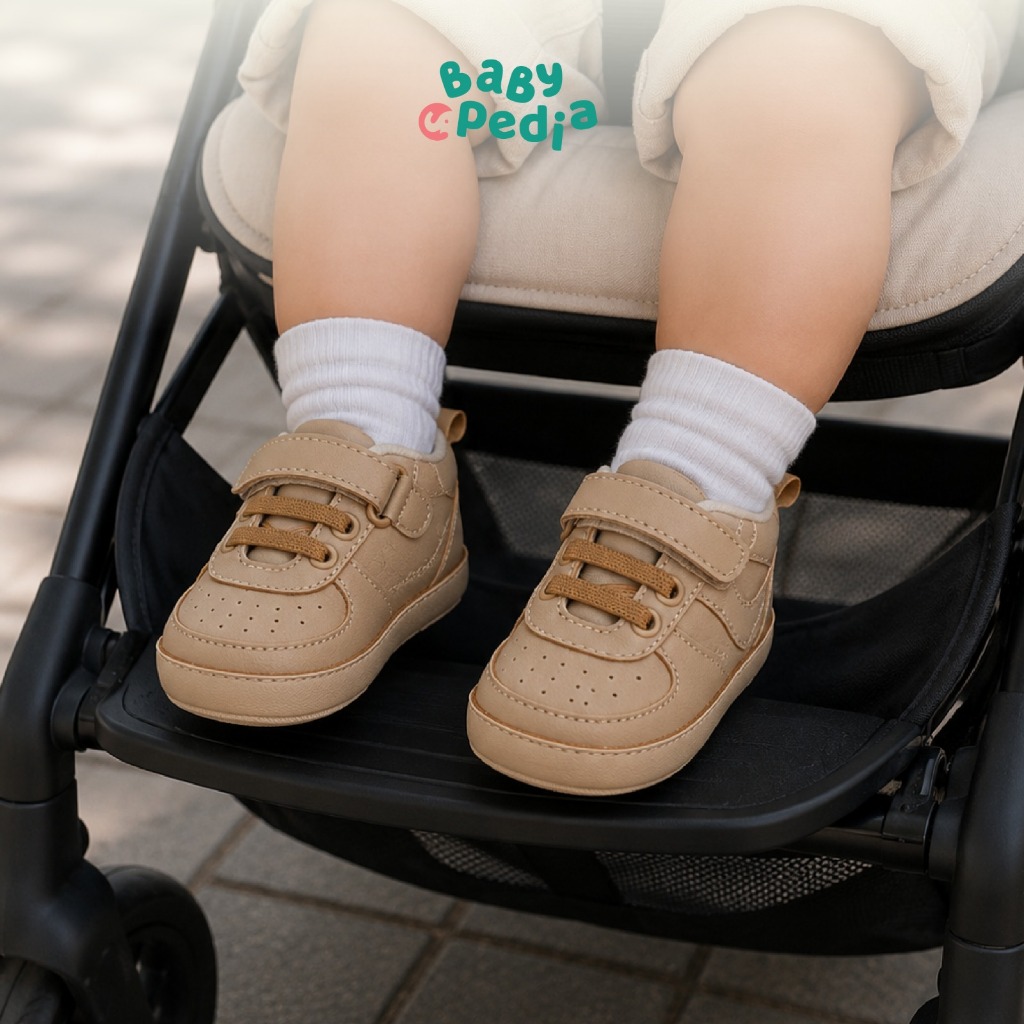 BABYOPEDIA - Ares - sepatu bayi laki-laki 0-15 bulan lucu premium Import / prewalker bayi baby shoes