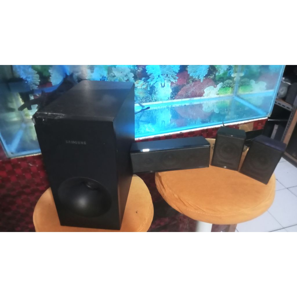 speaker pasif HOME theater bawaan samsung model HT-E350K harga untuk semua