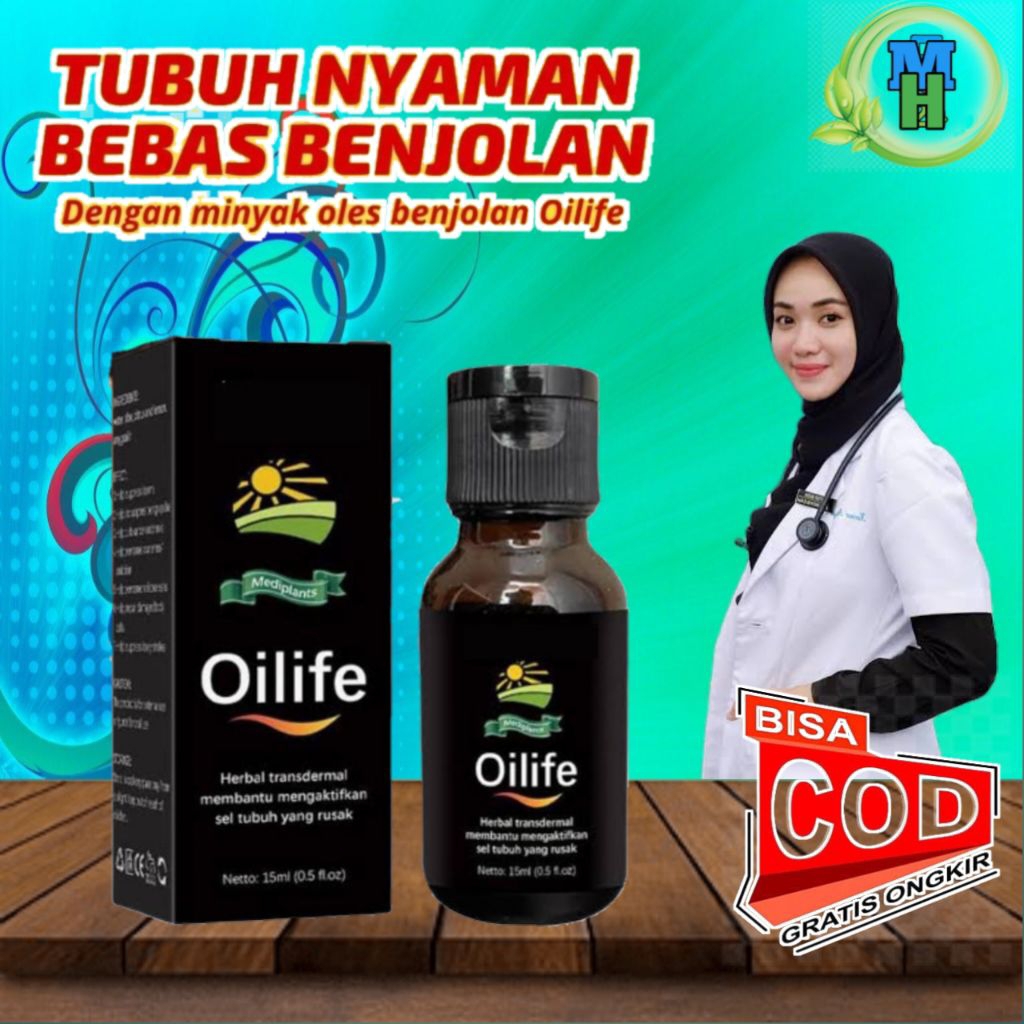 Penghilang Benjolan Minyak Oles Oilife Penghilang Benjolan Tiroid Lifoma Kelenjar Getah Original Bpo