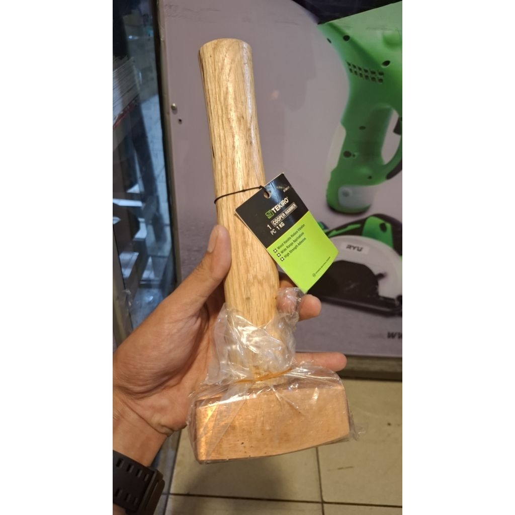 Tekiro Palu Tembaga 1KG / Copper Hammer 1Kilo 1000G 1000Gram