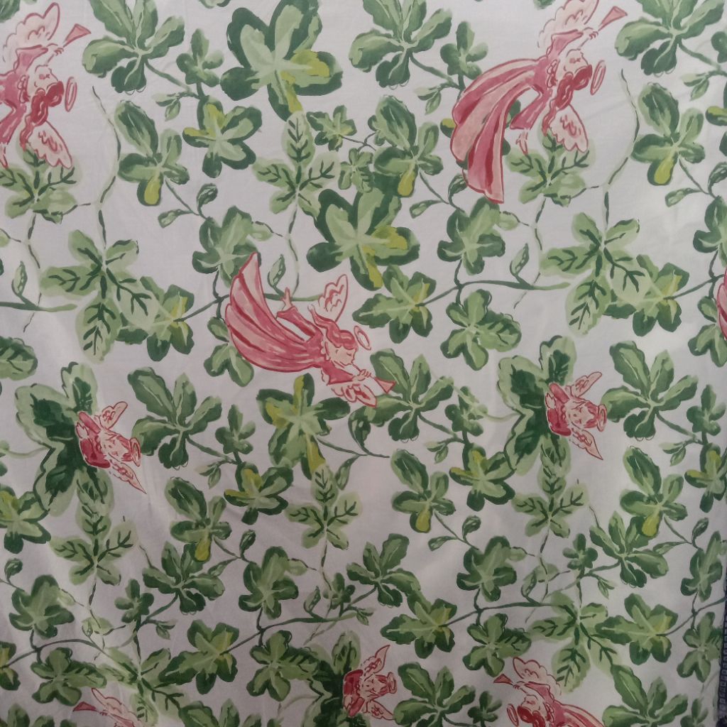 KAIN KATUN POPLIN MOTIF IMPOR GARMEN 100% FULL KATUN