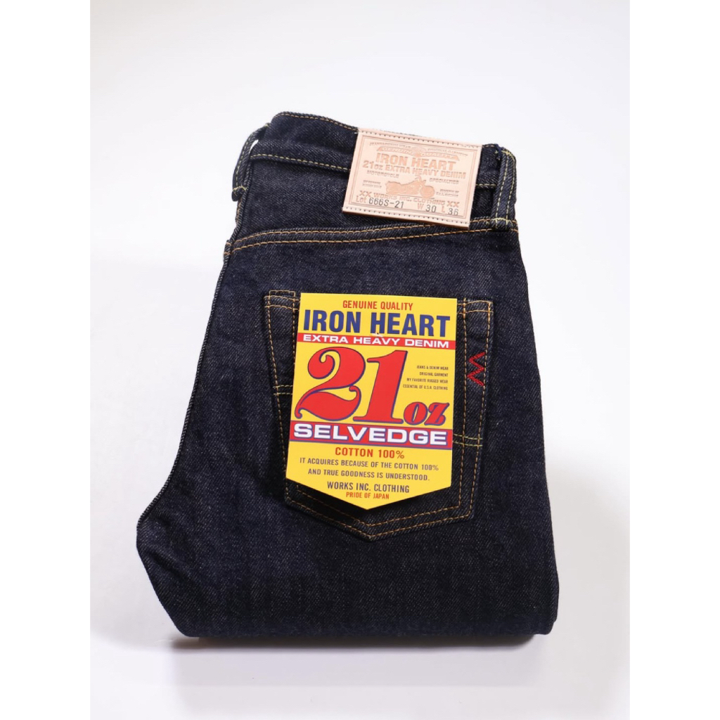 IRON HEART DENIM 21oz JAPAN SELVEDGE
