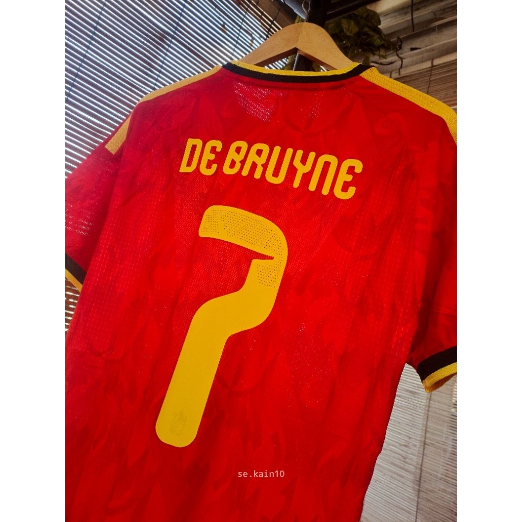 [PLAYER ISSUE] Jersey Belgia Home World Cup 2026 - Kevin De Bruyne - L