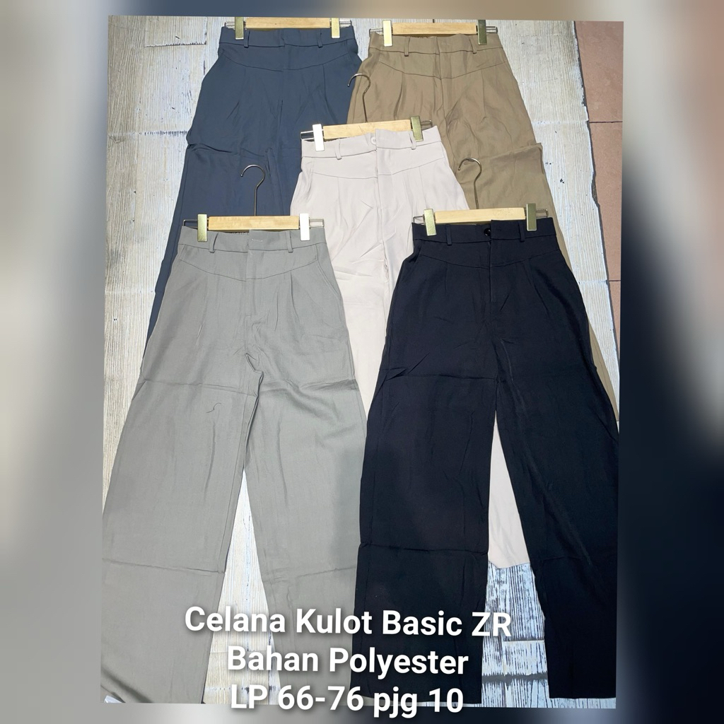 Celana Kulot Basic Polyester