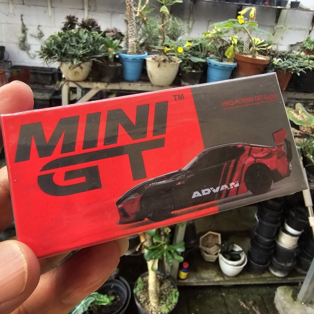 MiniGT Mini GT 206 HKS Advan GR Supra