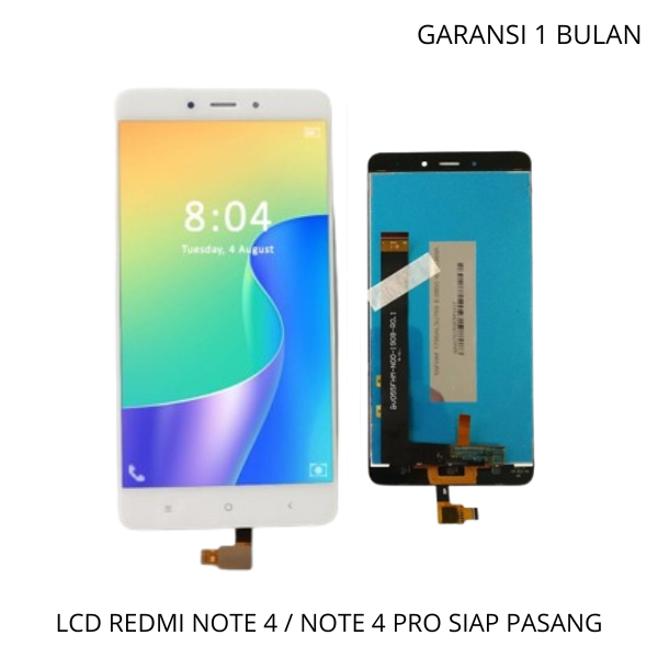 Lcd Touchscreen For Redmi Note 4 / Redmi Note 4 Pro Original Fullset