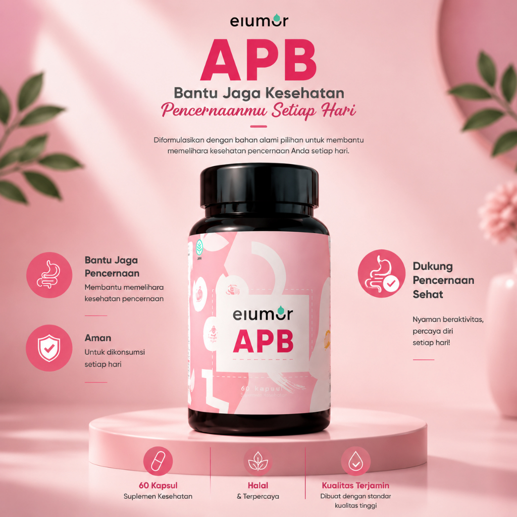 APB Kapsul Elumor Isi 60 - Membantu Mengontrol Nafsu Makan