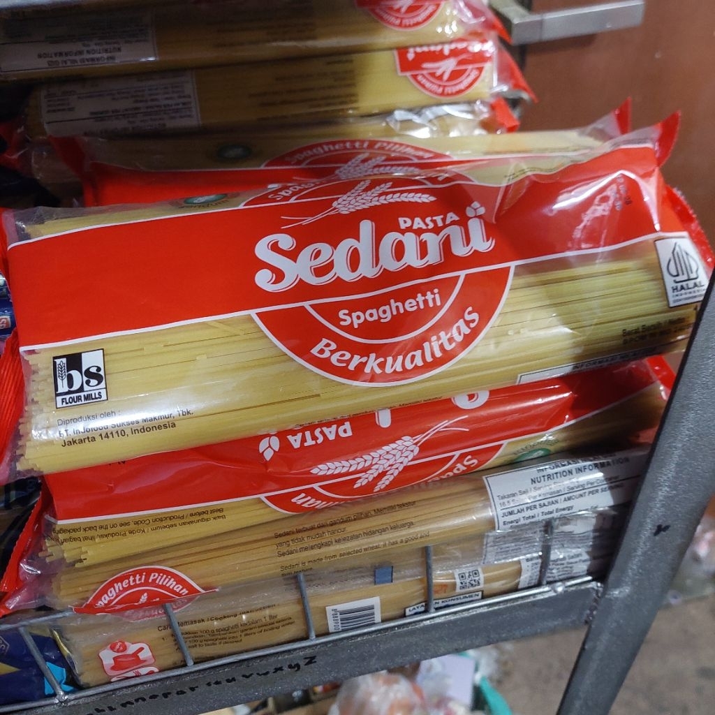 Mie spageti sedani 1 kg/spagheti 1kg/spagheti sedani 1kg