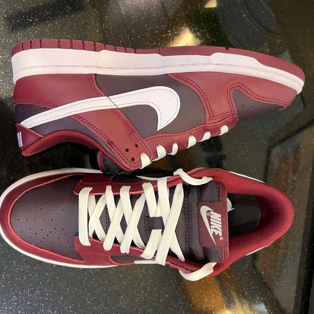 Nike dunk low dark beetroot New 100% authentic hoops Indonesia