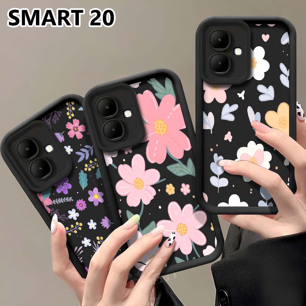 Softcase Rubber Infinix Smart 20 - Case Timbul Infinix Smart 20 - Case Hp Infinix Smart 20 - Silicon