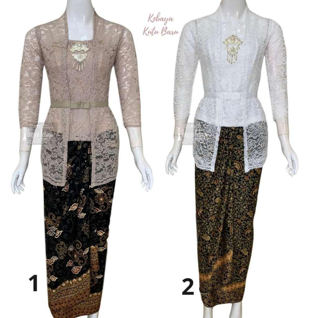 ANGGUN KEBAYA - Kebaya Brokat Kutu Baru | Kebaya Wisuda | Kebaya Elegan | Kebaya Simpel | Kebaya Ser