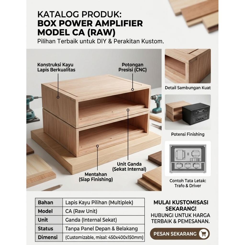 Box Power Model CA10 CA15 CA20