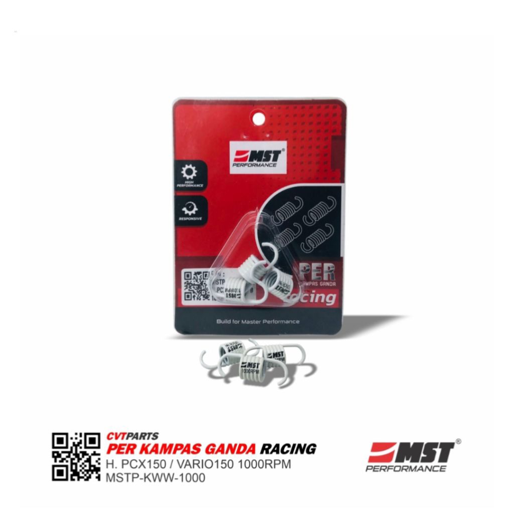 Per Kampas Ganda Racing MST Honda PCX 150 / Vario 150 1000 RPM – MSTP-KWW-1000