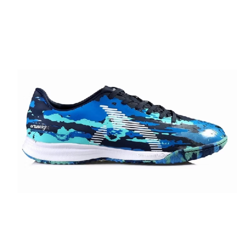 Ortuseight Sepatu Futsal Catalyst Griffin IN - Navy/Cyan/White