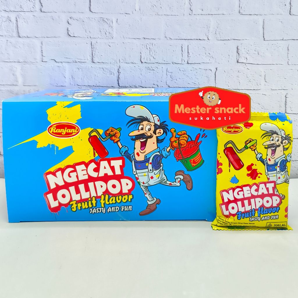 Ngecat Lollipop | Permen Ranjani | Permen Ngecat
