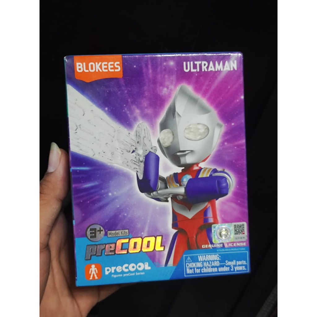 Ultraman Tiga Multi Type Ultraman Precool Blokis Blukis