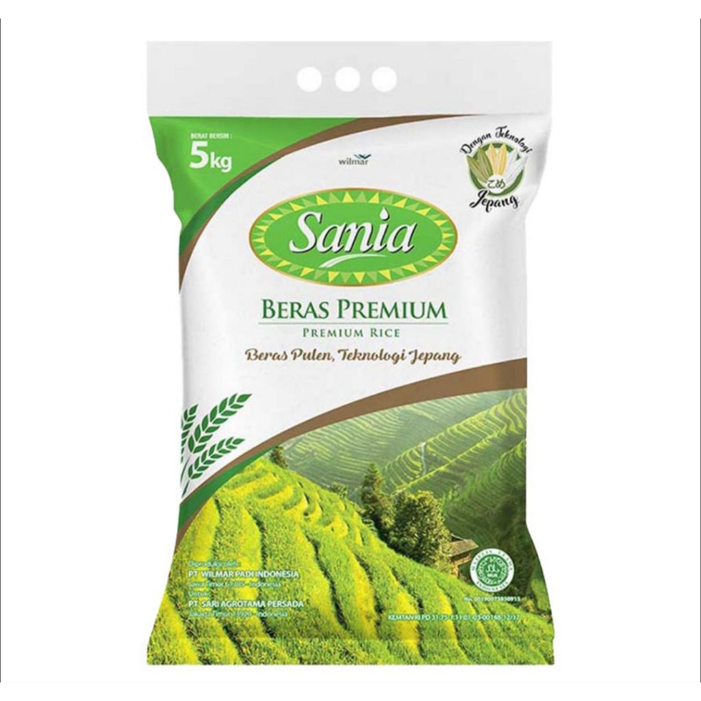Sania Beras Premium 5000 g