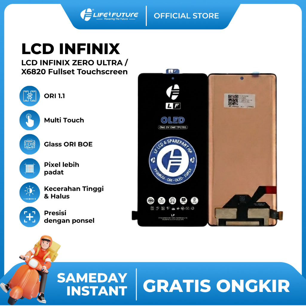 LF - LCD INFINIX ZERO ULTRA / X6820 Fullset Touchscreen