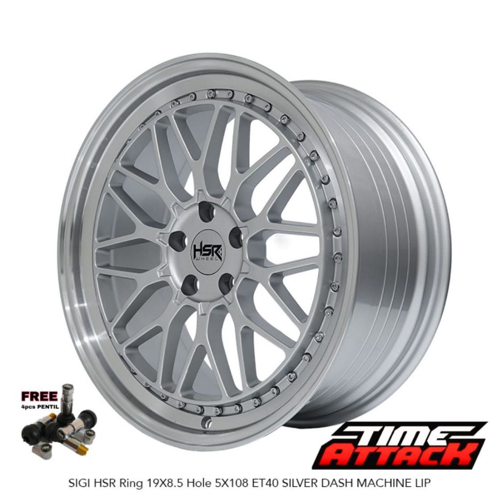Velg Mobil JAECOO J5 Ring 19 HSR Wheel Sigi Velg HSR R19 Pcd 5X108