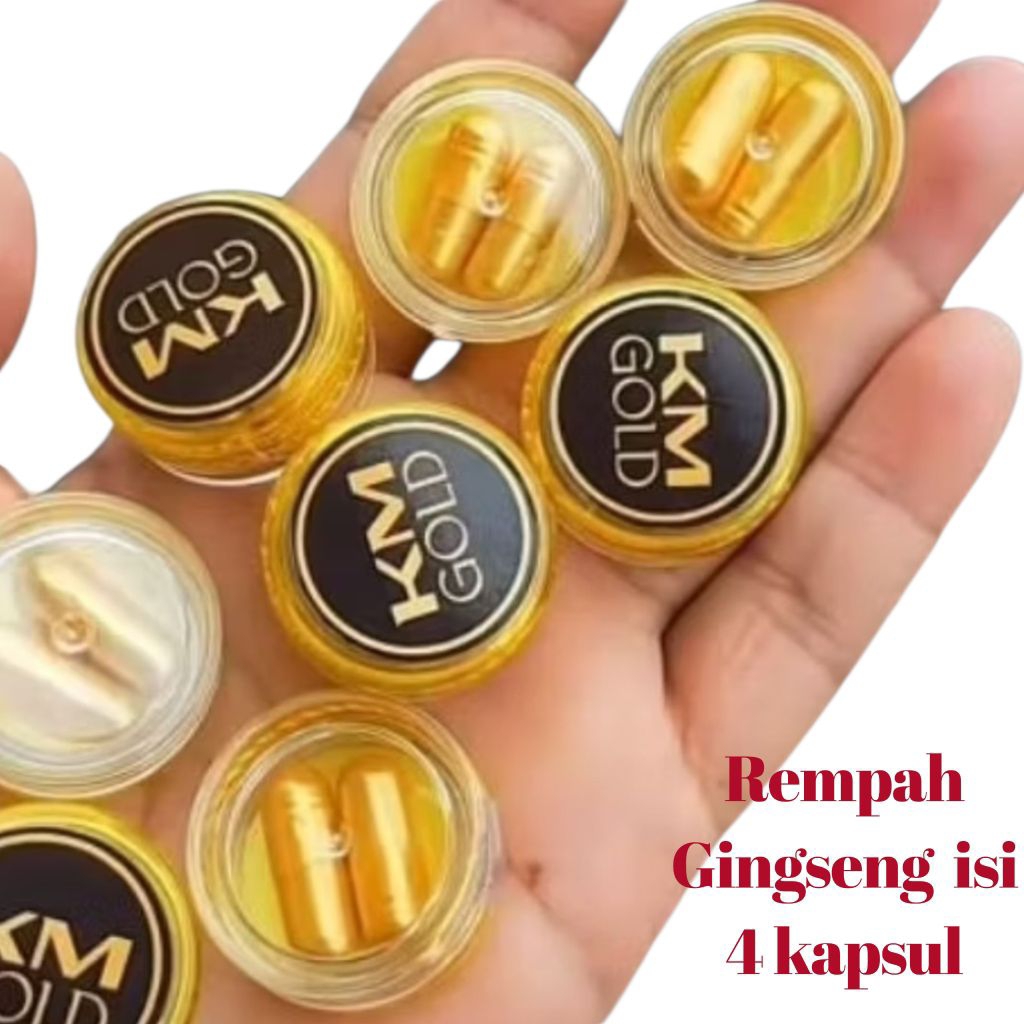rempah gingseng km gold isi 4