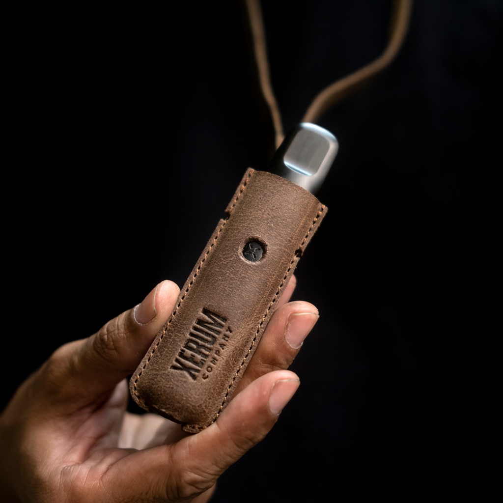 XERUM Sleeve Case Kulit Foom X   - Casing dan Tali Lanyard Material Kulit
