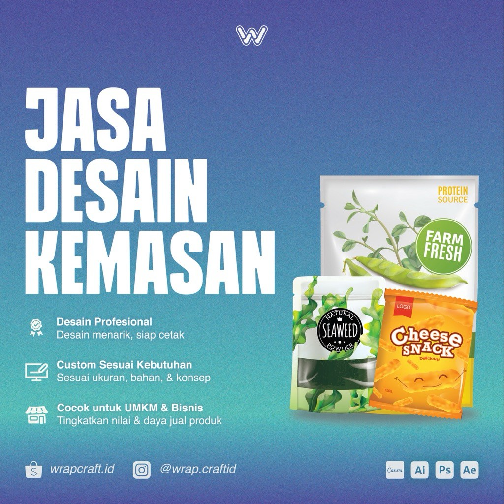 Jasa Desain Kemasan Eksklusif | Custom Design Packaging