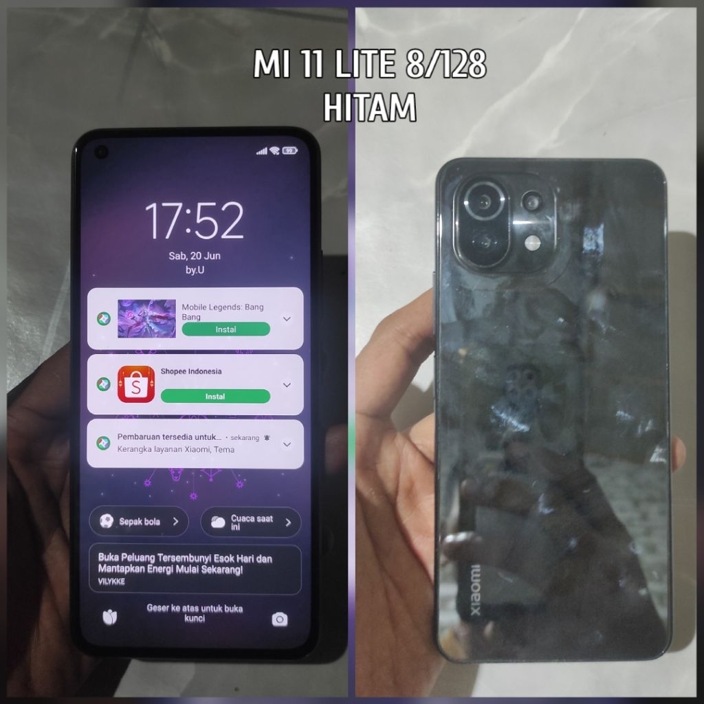 MI 11 LITE - MINUS ( Baca Deskripsi )