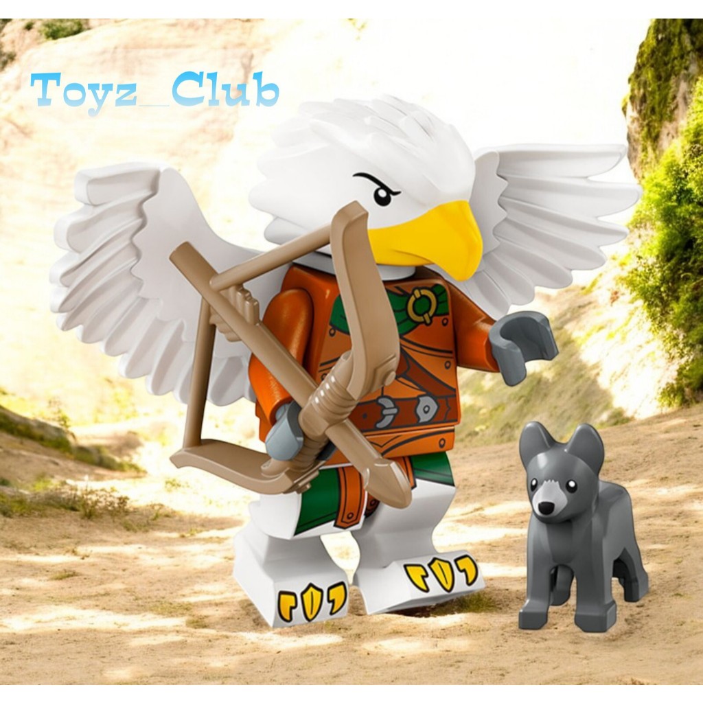 LEGO Minifigures Series 71047 Dungeons & Dragons - Aarakocra Ranger Minifigure Seri No 6 Set Movie D