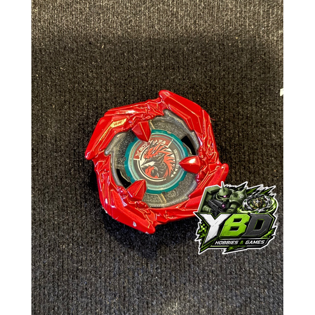 Beyblade X Cobalt Drake red coating blade Used