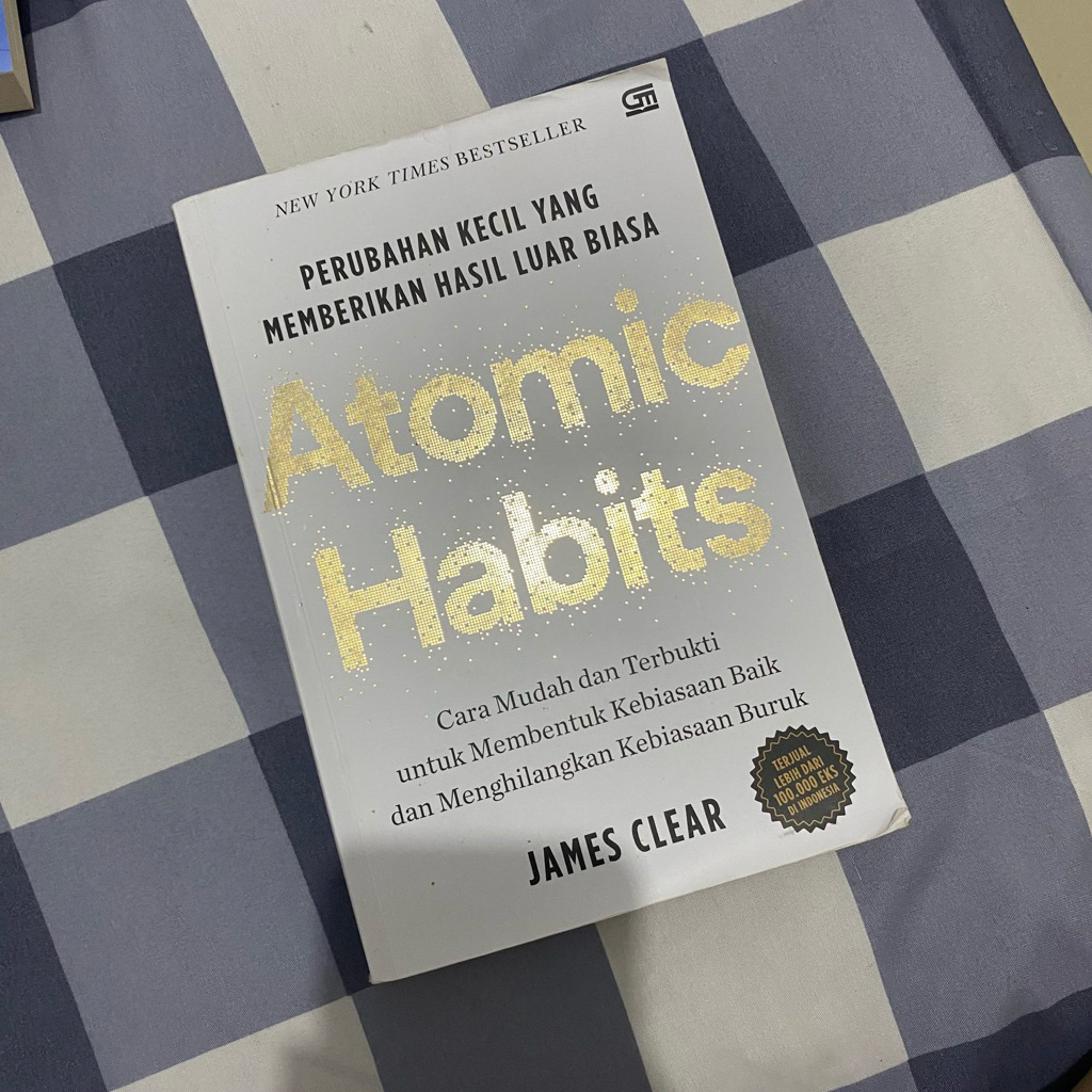 Preloved buku atomic habits