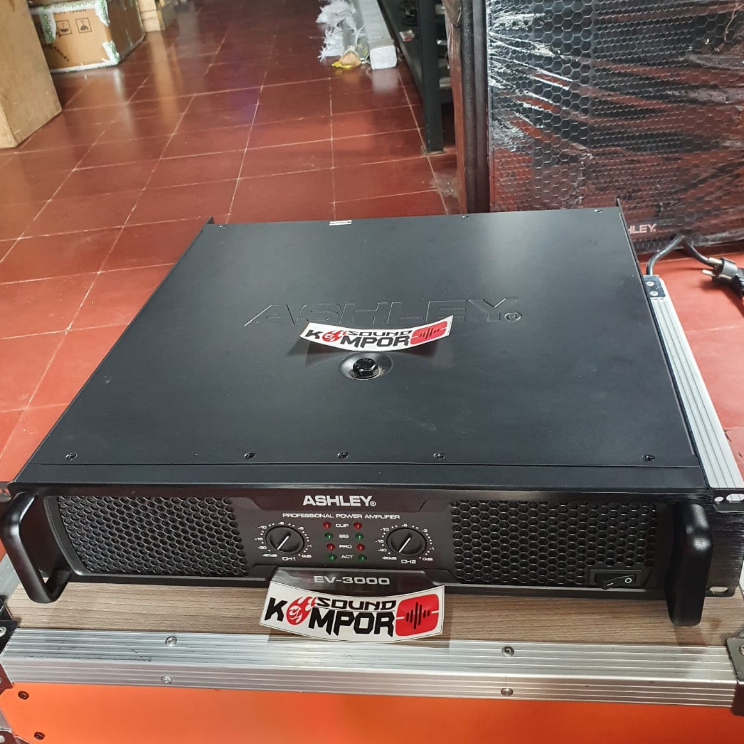 POWER AMPLIFIER ASHLEY EV3000 / EV 3000 / EV-3000