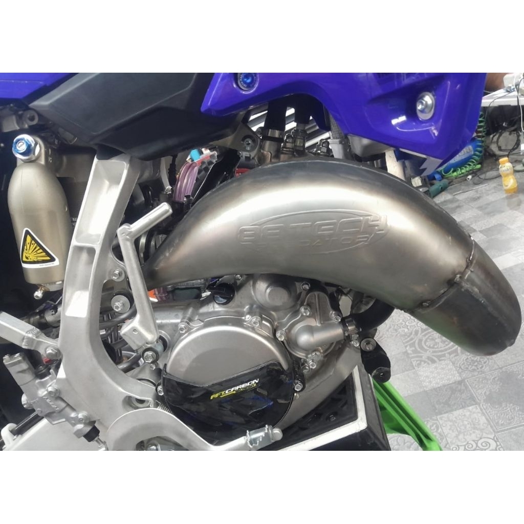 Yamaha YZ125X Full System Exhaust Slincer Ori HGS Holland Header Factory 8Tech