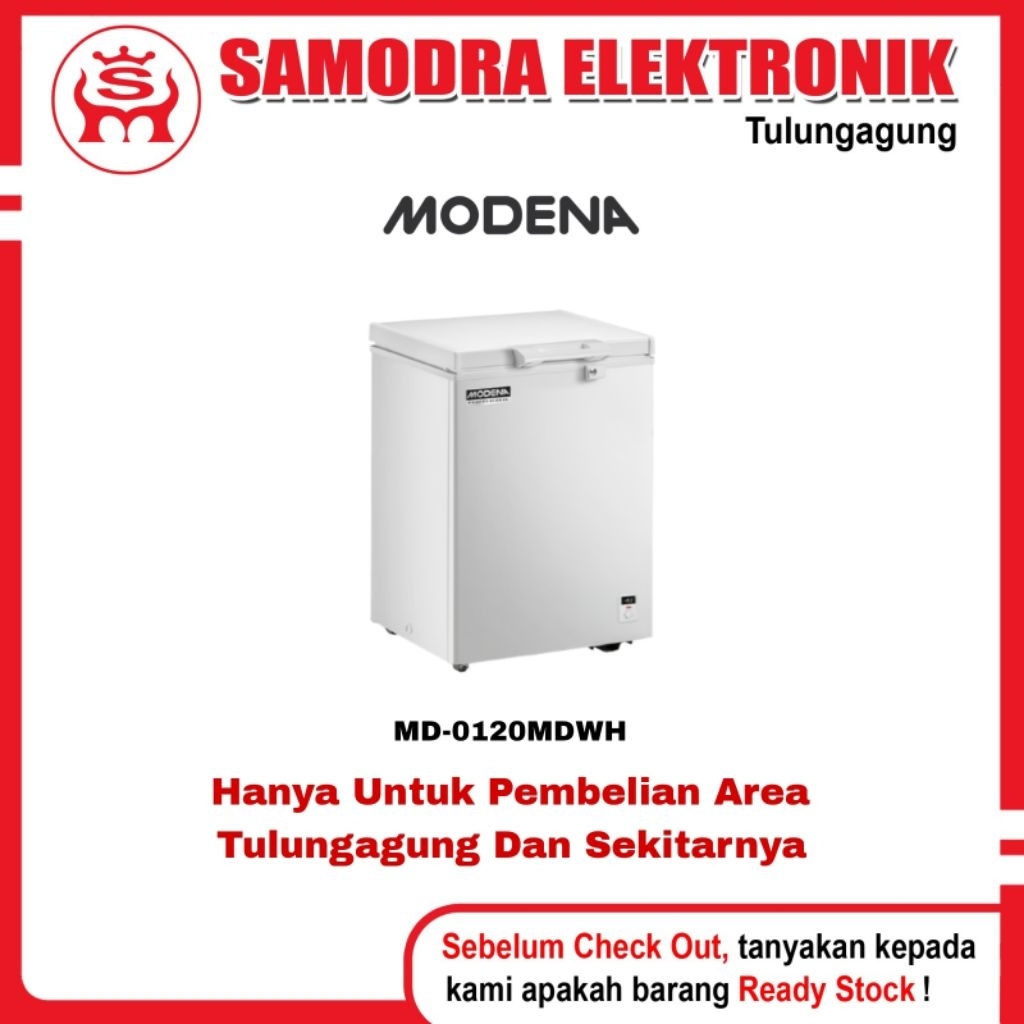Chest Freezer MODENA MD-0120MDWH | Chest Freezer 116L Modena
