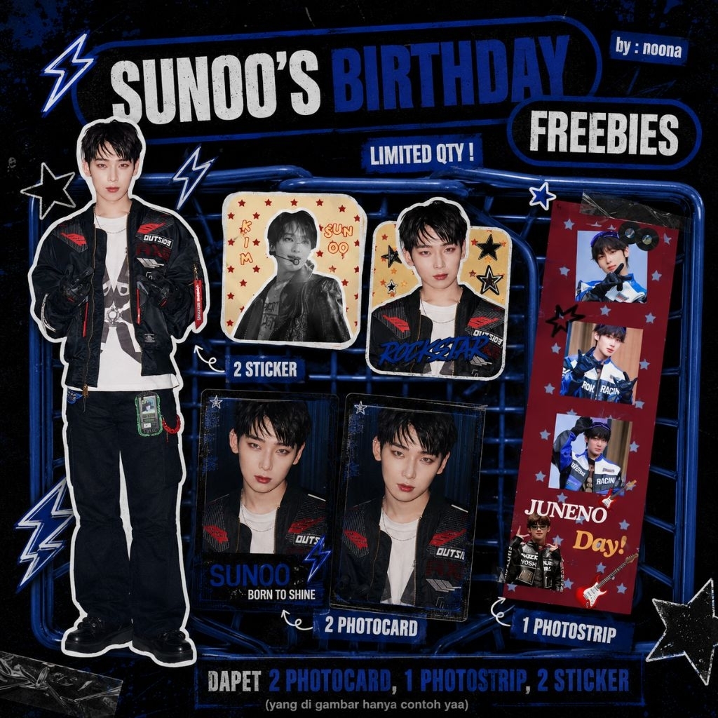 FREEBIES SUNOO BIRTHDAY