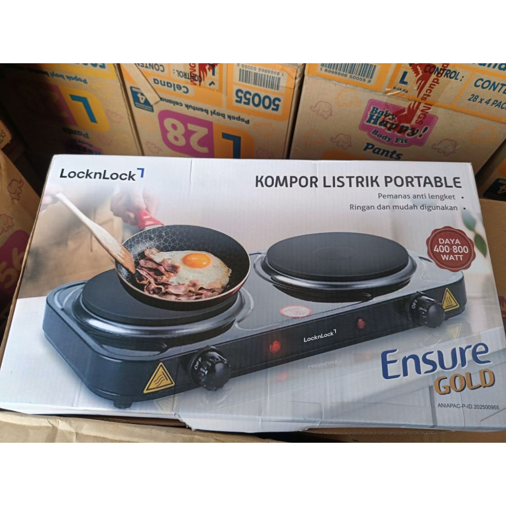 locknlock kompor listrik portable