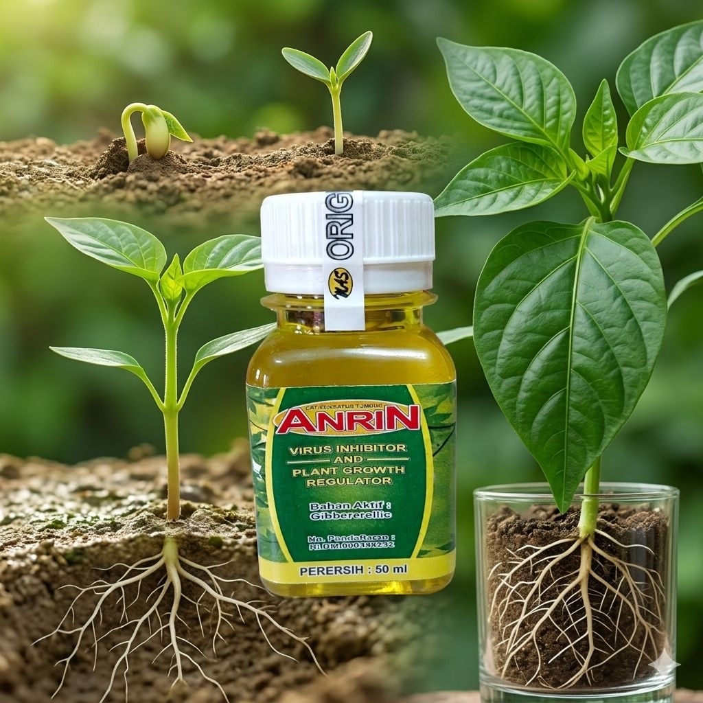 ZPT pemulih keriting virus Inhinbitor ANRIN 60ml
