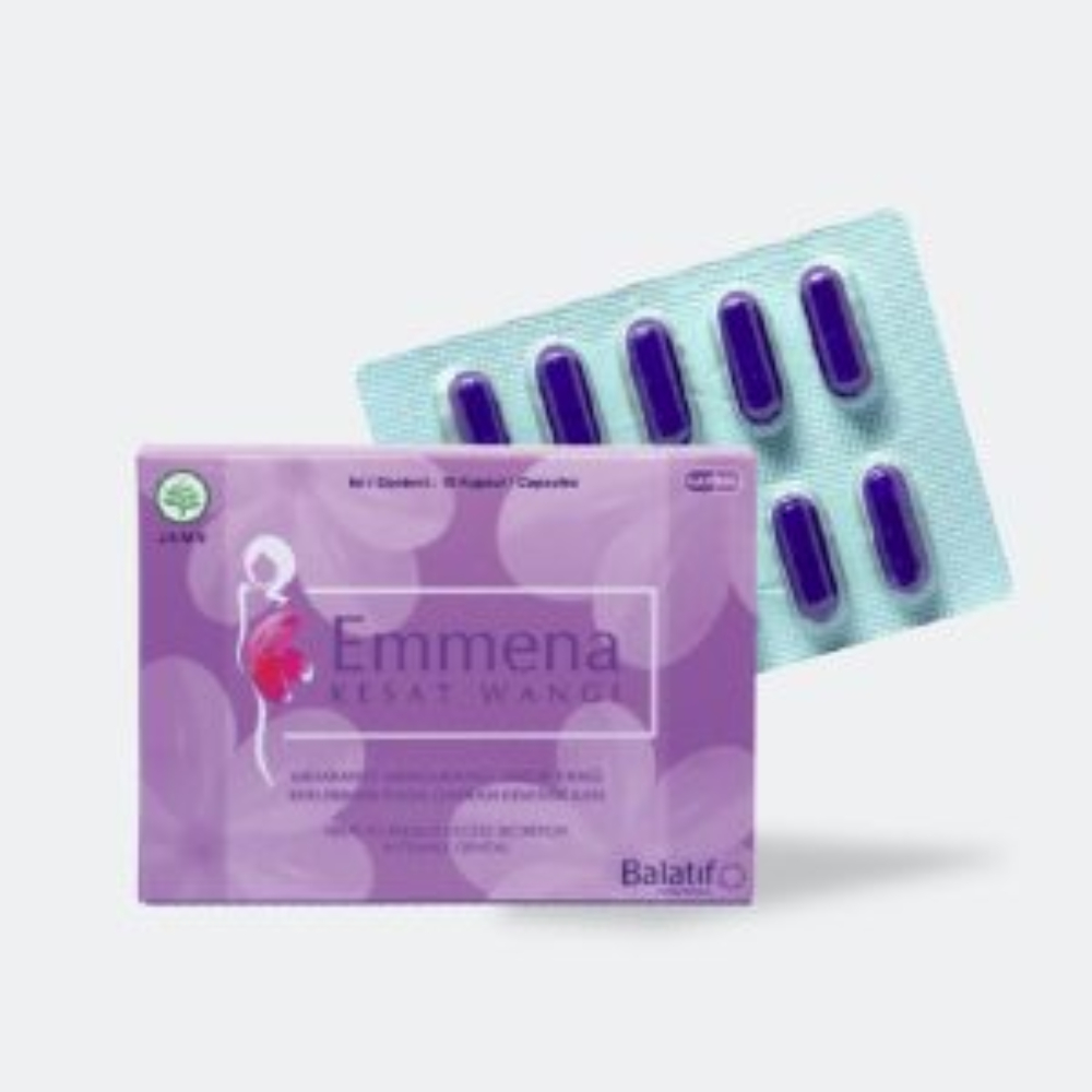 Emmena Kesat Wangi Obat Keputihan untuk Mengurangi Lendir Berlebihan Area Wanita