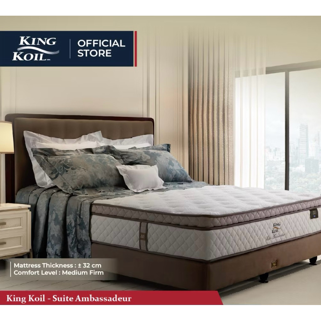 Springbed King Koil Suite Ambassadeur Kasur / Mattress King Koil