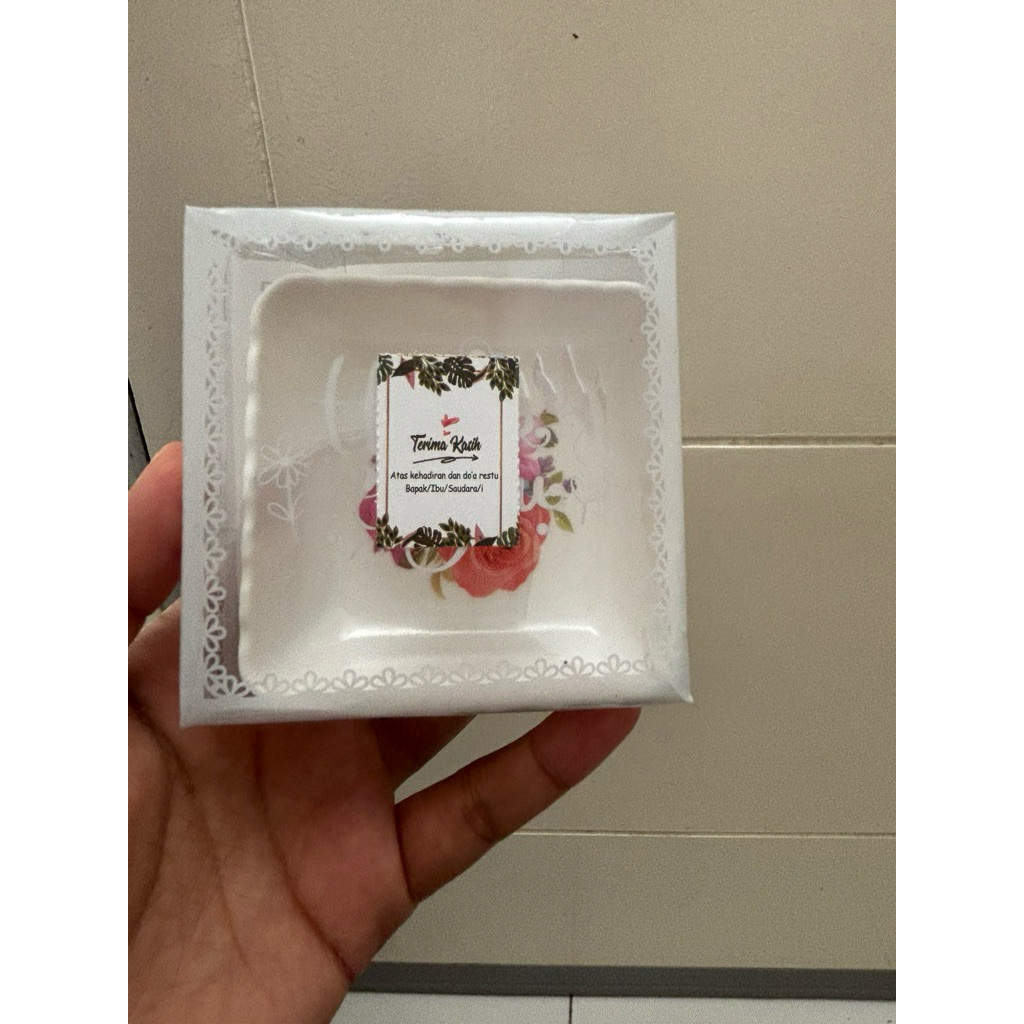 Mangkuk Kecil Plastik Souvenir