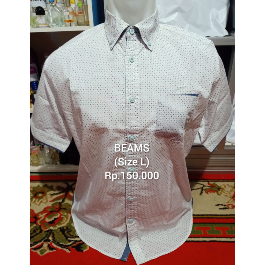Kemeja Katun BEAMS OriginaL