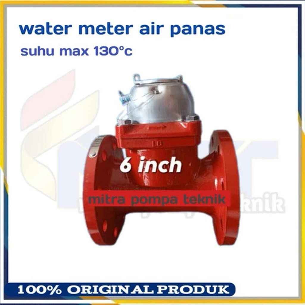 Flow Meter Air Kotor 6 inch Flow meter Air Panas Flow Meter 6" DN150