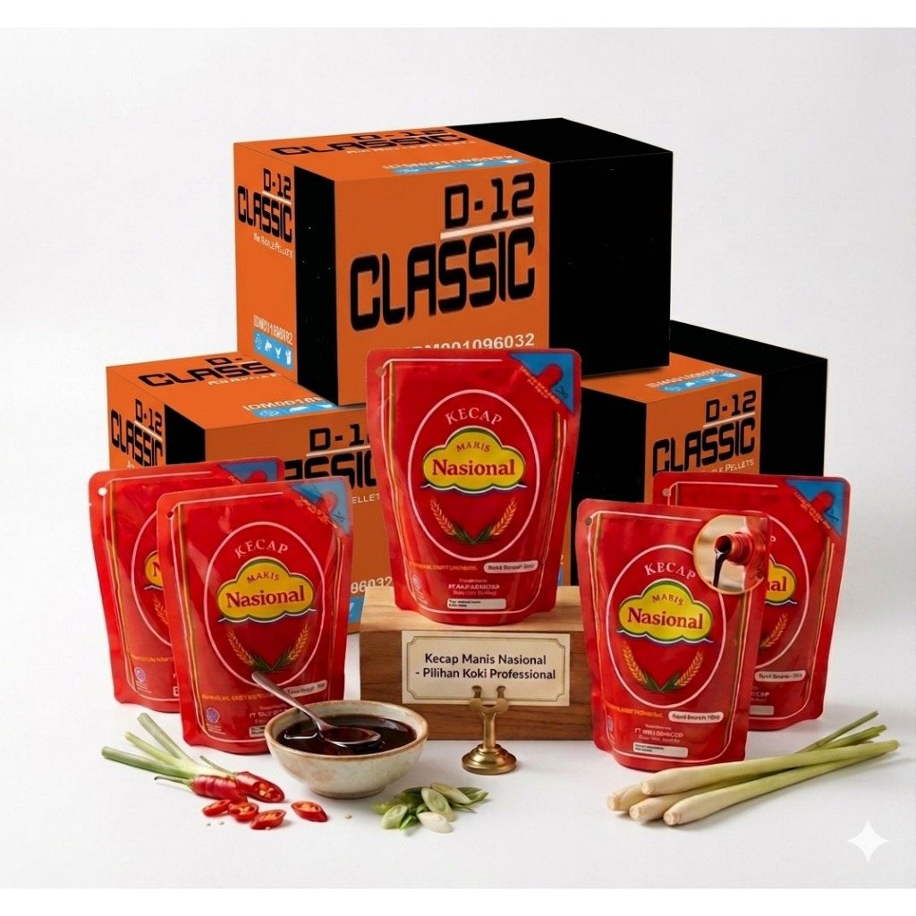 Kecap Nasional JBS FLAT Pouce 700g Kemasan Baru Halal Rasa Nusantara - Mitraesalena