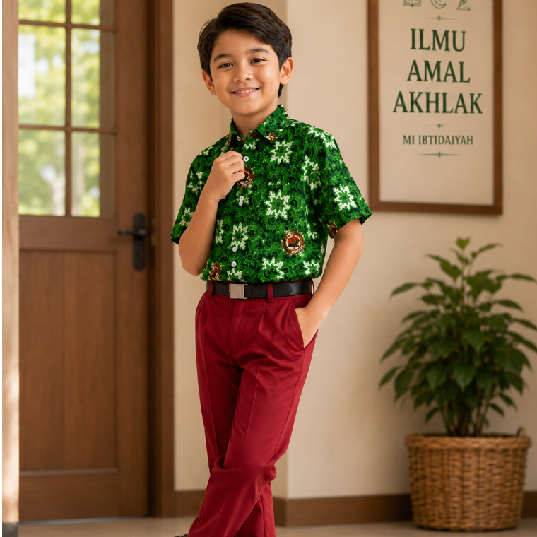 Seragam sekolah Batik Mi / Batik SD / Batik Sekolah Murah