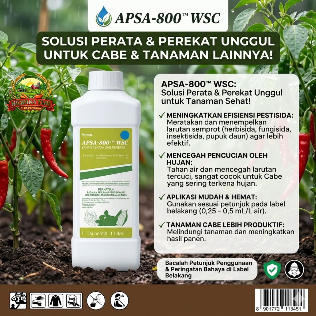 AMWAY APSA 800 WSC Produk Pertanian 1 L Original