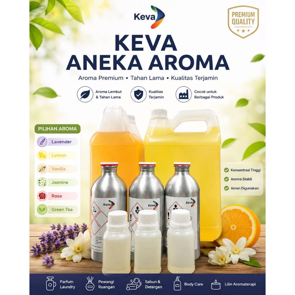 BIBIT PARFUME MURNI BY KEVA REPACK 100 ML