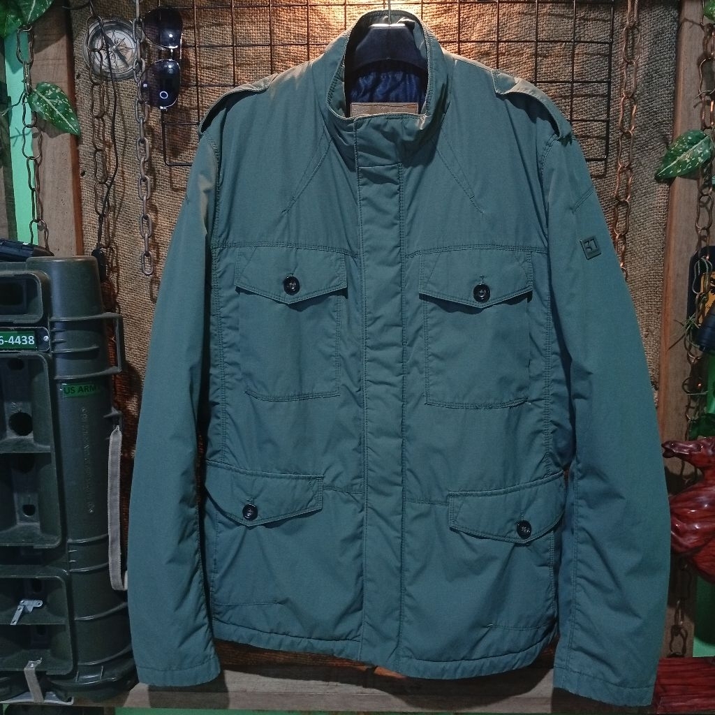 jaket HUGO Boss orange clasic