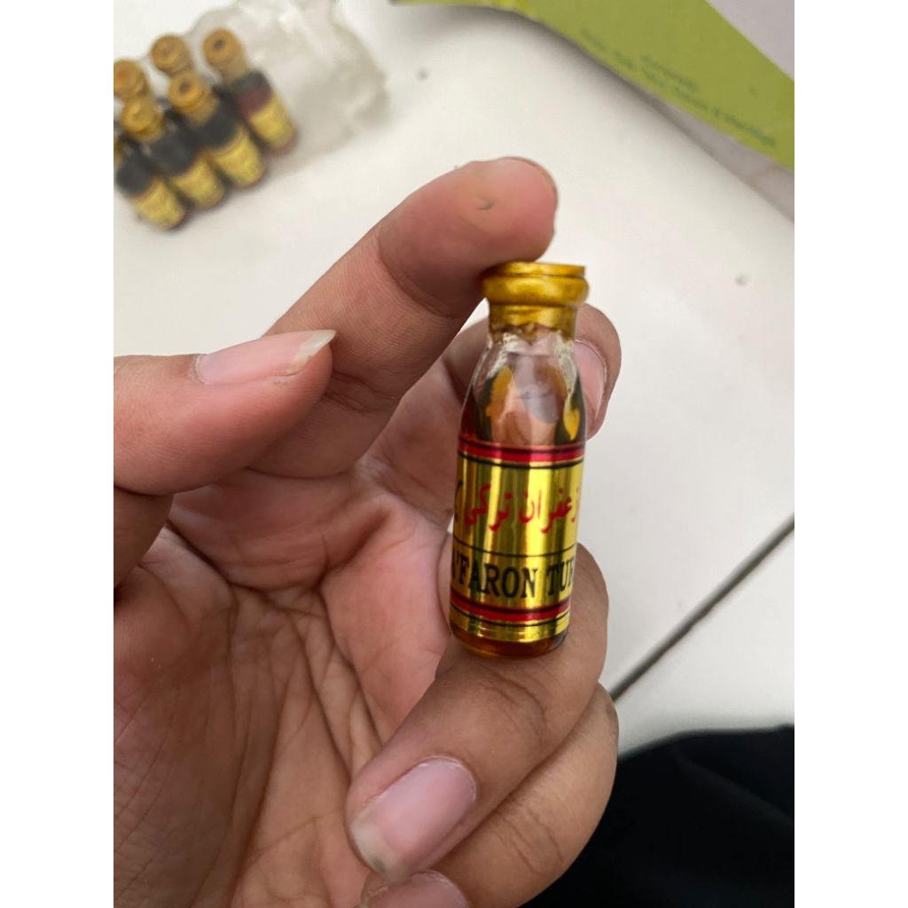 minyak Zafaron turki botol susu